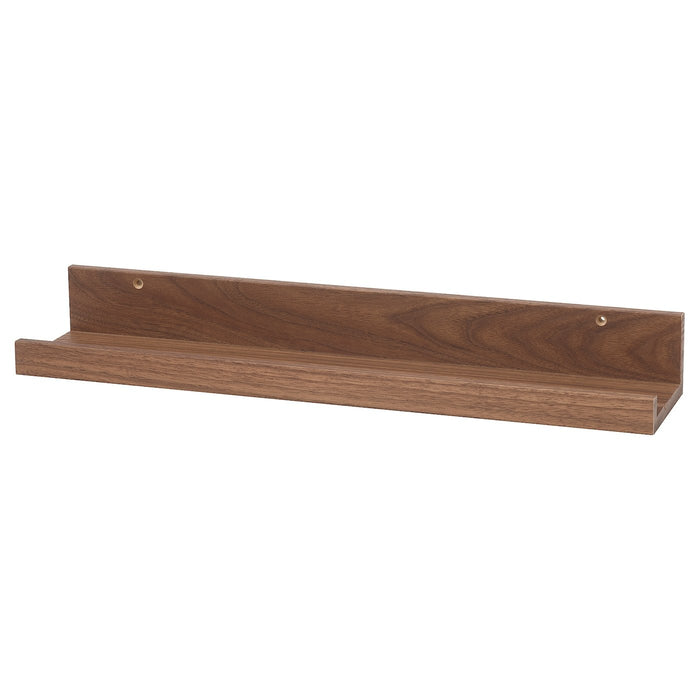 MOSSLANDA Picture ledge, walnut effect 55 cm