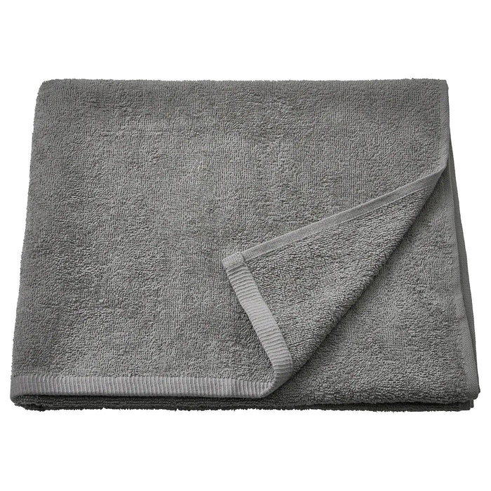 DIMFORSEN Bath towel, grey 70x140 cm