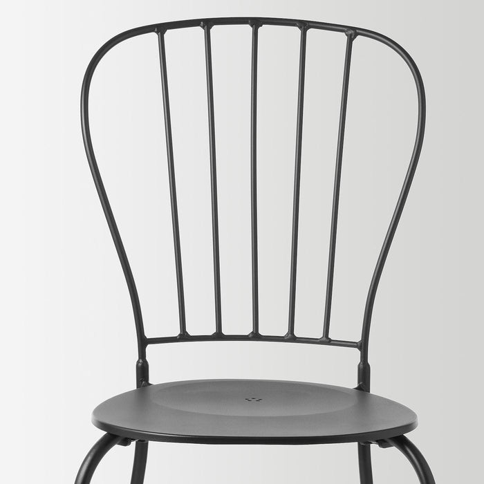 LACKO Chair, outdoor, grey