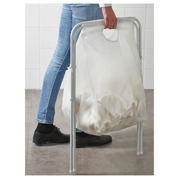 JALL Laundry bag with stand, white 70 l