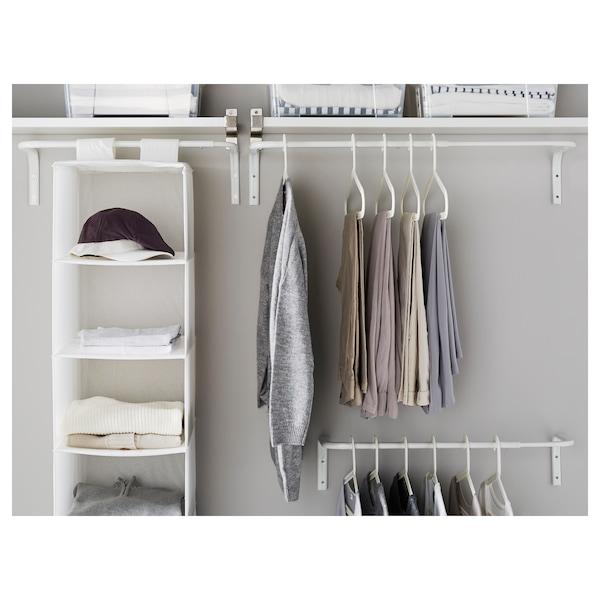 MULIG Clothes bar, white 60-90 cm