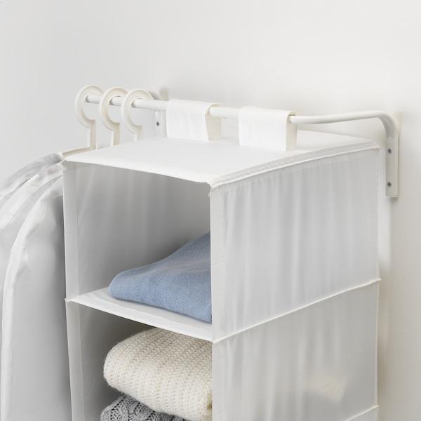 MULIG Clothes bar, white 60-90 cm