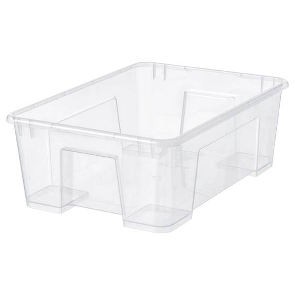 SAMLA Box, transparent39x28x14 cm/11 l