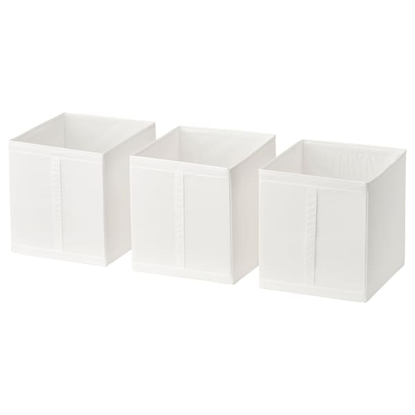 SKUBB Box, white 31x34x33 cm