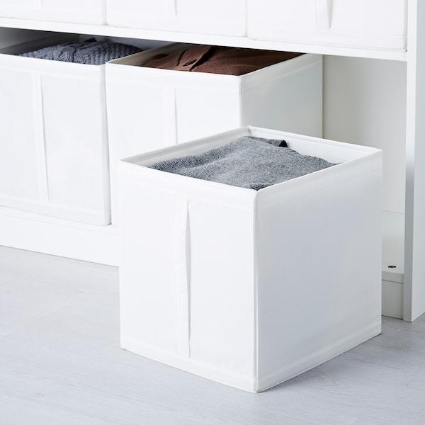 SKUBB Box, white 31x34x33 cm