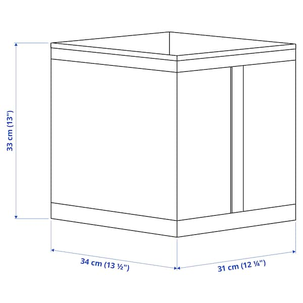 SKUBB Box, white 31x34x33 cm