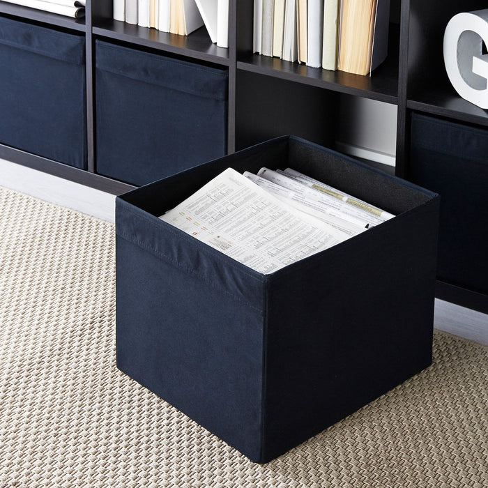 DRONA Box, black 33x38x33 cm