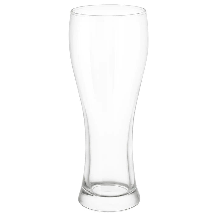 OANVAND Beer glass, clear glass, 63 cl