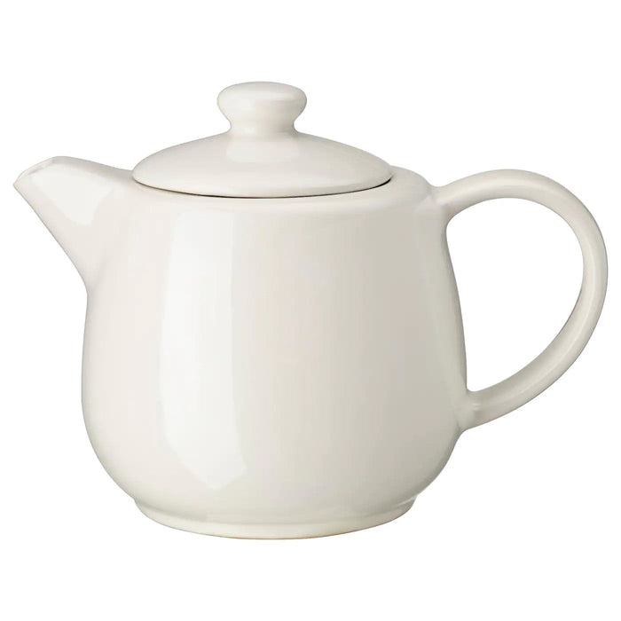 VARDAGEN Teapot, off-white 1.2 l