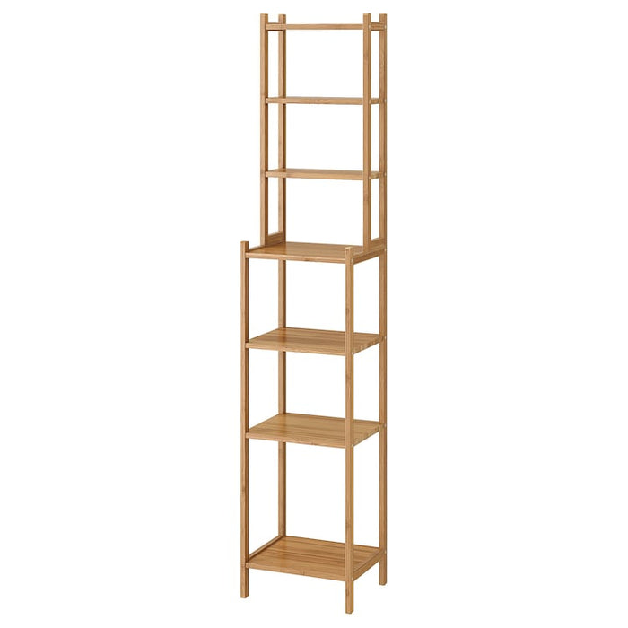 RAGRUND Shelving unit, bamboo, 163x28x33cm