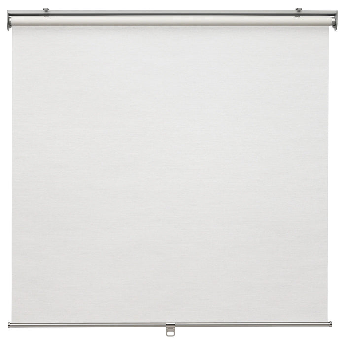 SKOGSKLOVER Roller blind, white, 140x195 cm