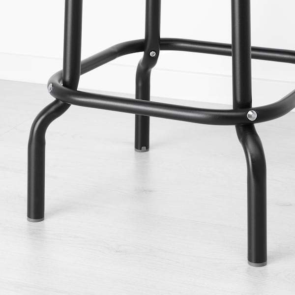 RASKOG Bar stool, black 63 cm