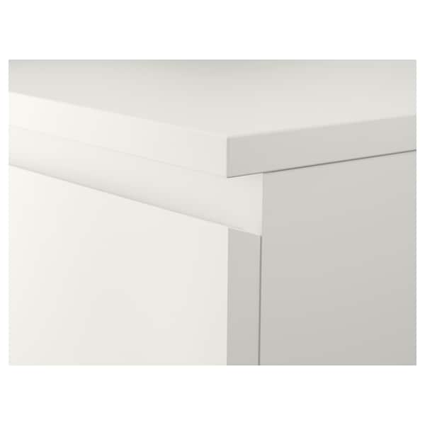 MALM chest of 2 drawers 40x55 cm white