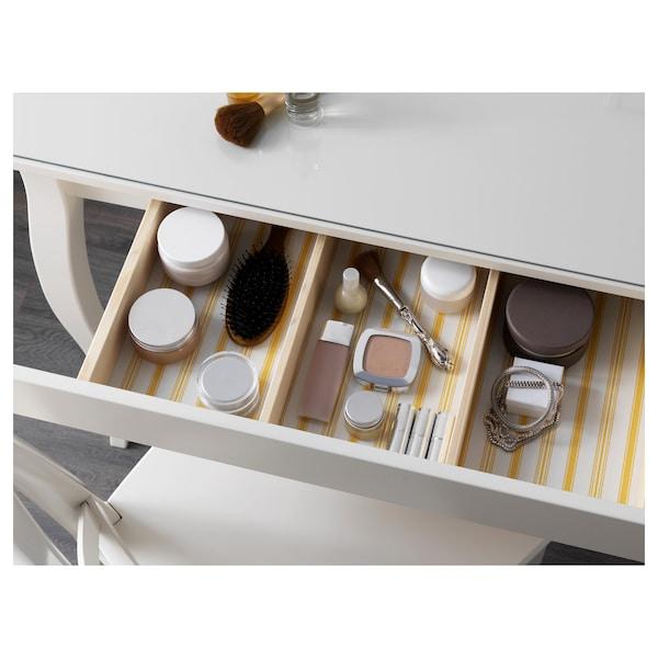 HEMNES Dressing table with mirror, white 100x50 cm