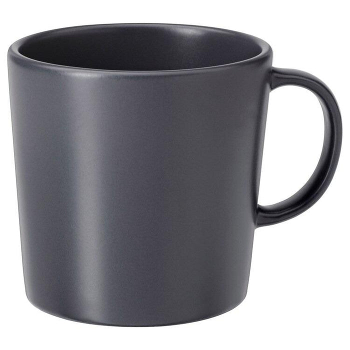 DINERA mug, dark grey, 30 cl