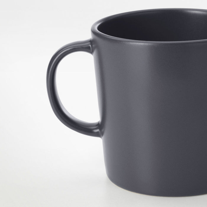 DINERA mug, dark grey, 30 cl