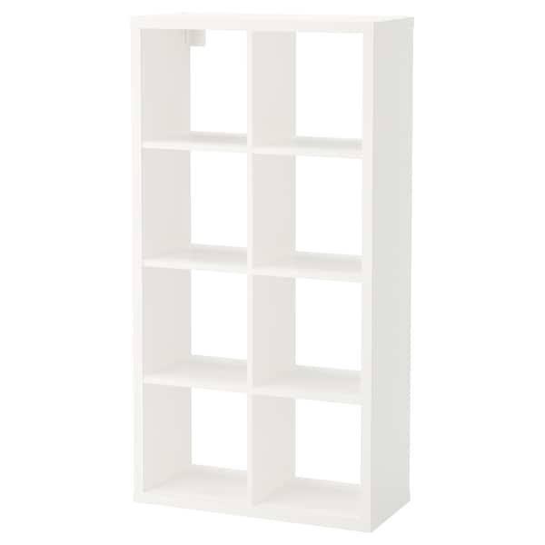 FLYSTA Shelving unit, white 69x132 cm