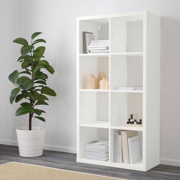 FLYSTA Shelving unit, white 69x132 cm