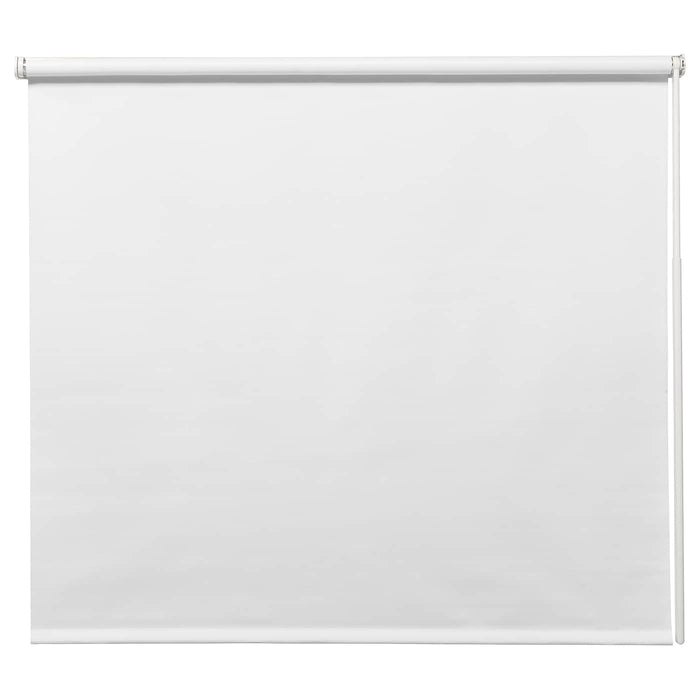 FRIDANS Block-out roller blind, white 120x195 cm