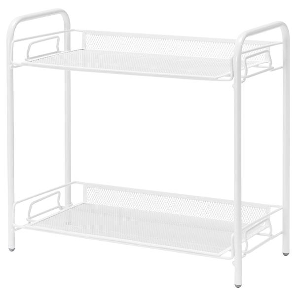 TEVALEN storage unit, white, 36x17x33 cm