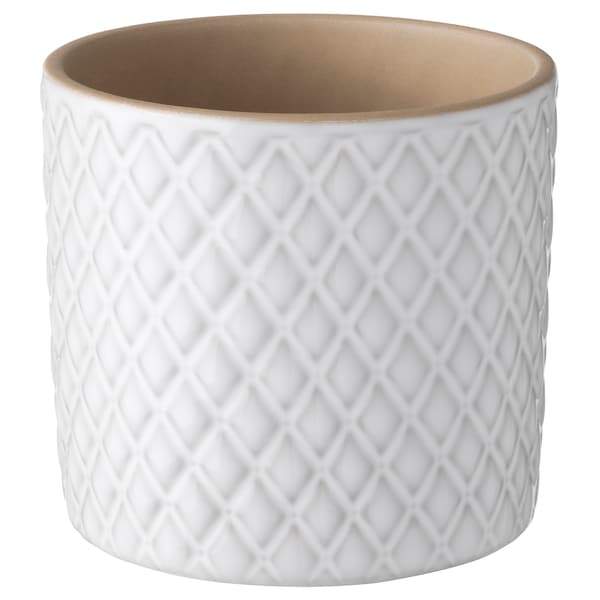 CHIAFRON Plant pot, white 9 cm