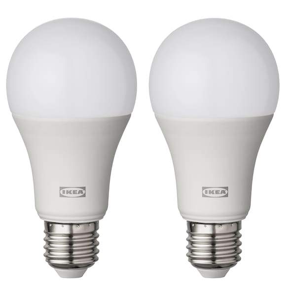 RYET LED bulb E27 1521 lumen, globe opal white