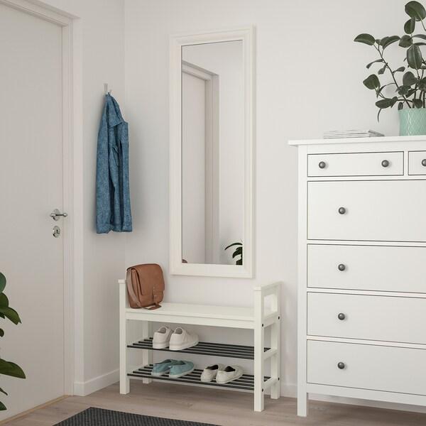 TOFTBYN Mirror, white 52x140 cm