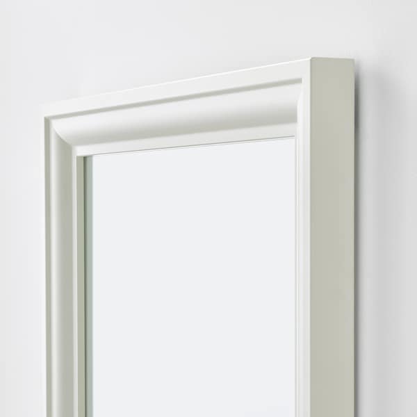 TOFTBYN Mirror, white 52x140 cm