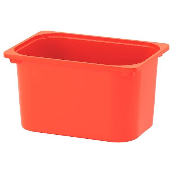 TROFAST Storage box, orange 42x30x23 cm