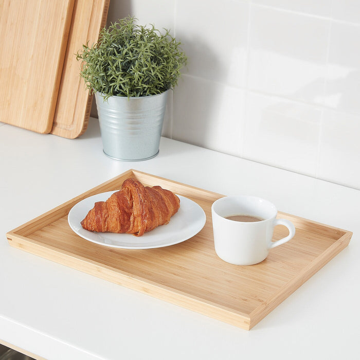 OSTBIT Tray, bamboo 30x40 cm