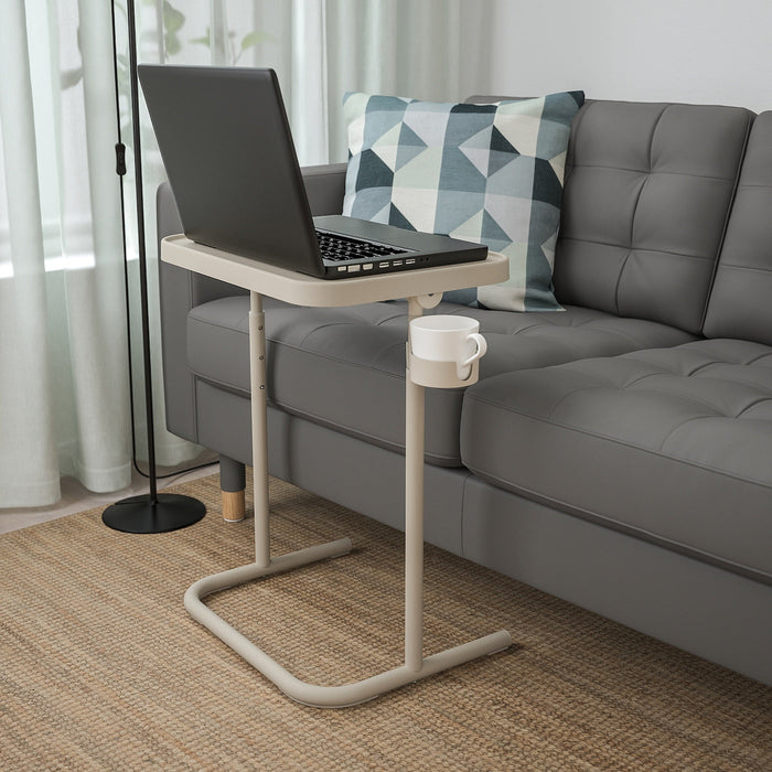 BJORKASEN Laptop stand, beige