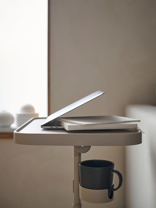 BJORKASEN Laptop stand, beige