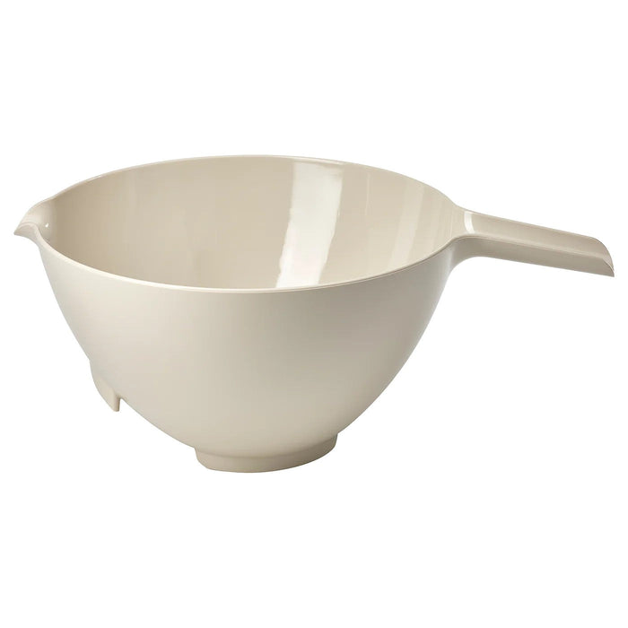 VISPNING Mixing bowl, beige 3.0 l