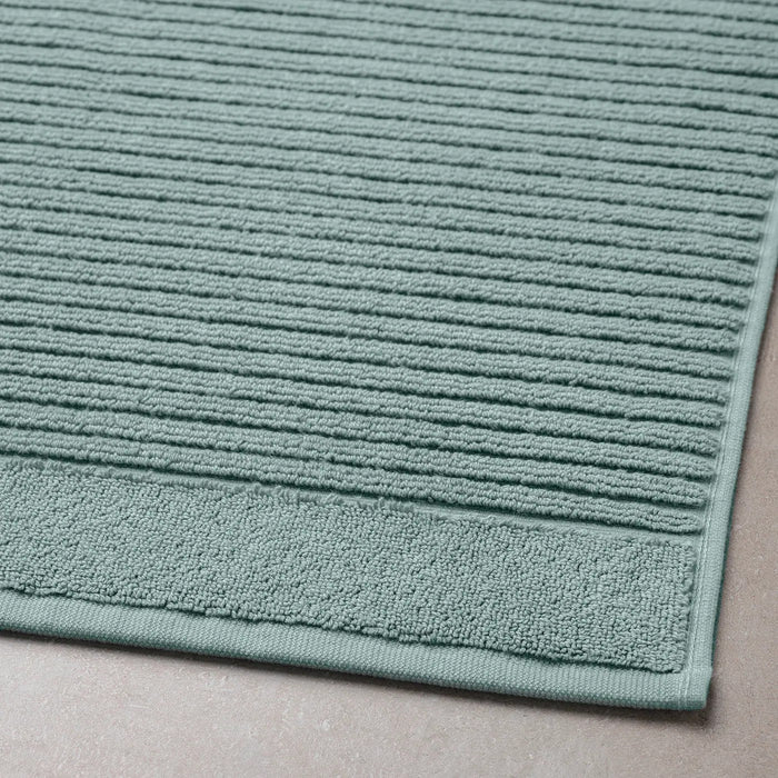 ALSTERN Bath mat, light grey-green, 40x60 cm