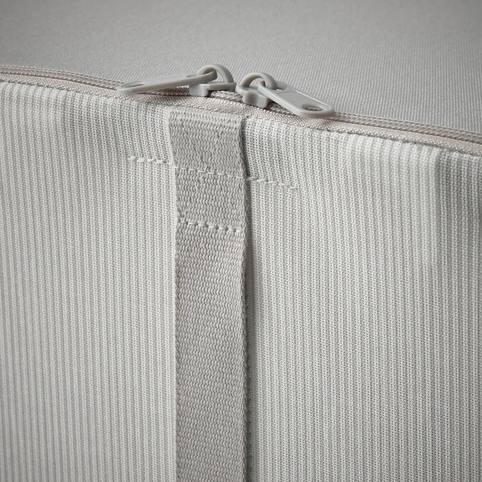 HEMMAFIXARE storage case, fabric striped/white/gre