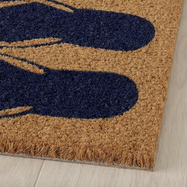 MJOLS door mat 40x60 cm blue/red