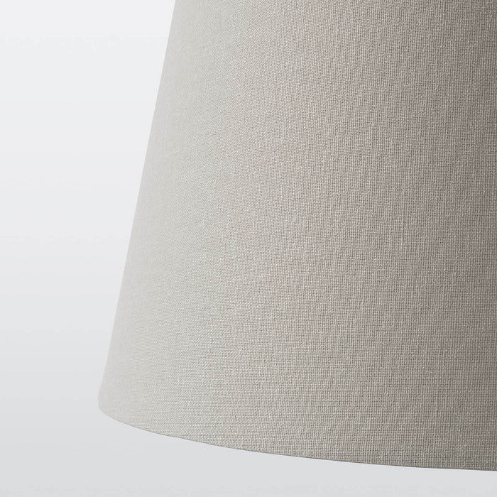 SKOTTORP Lamp shade, light grey 33 cm