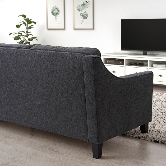 FROSLOV 3-seat sofa, Hyllie dark grey