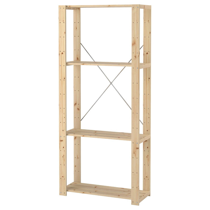 HEJNE 1 section, softwood 78x31x171 cm