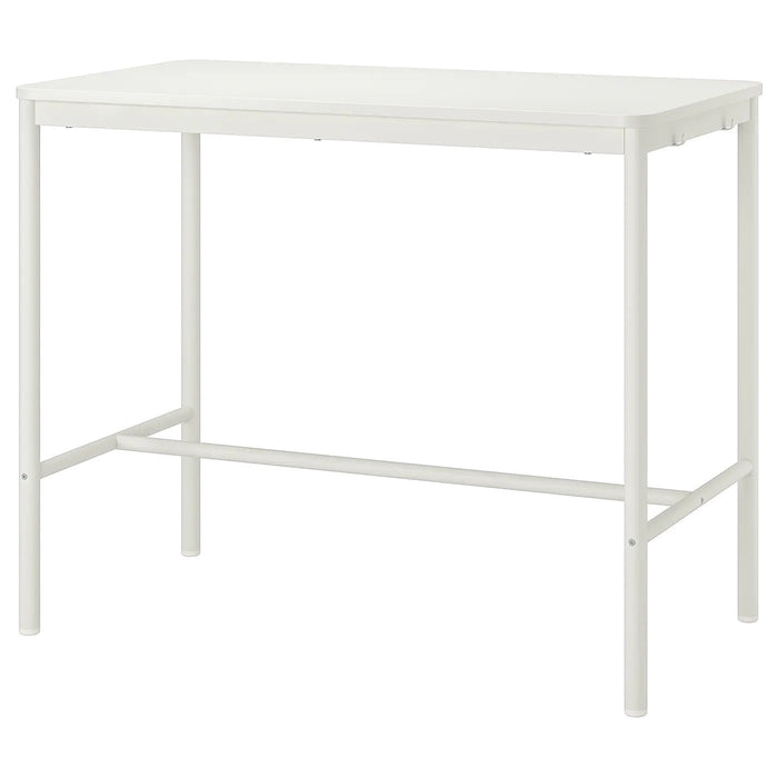 TOMMARYD Table, white, 130x70x105 cm