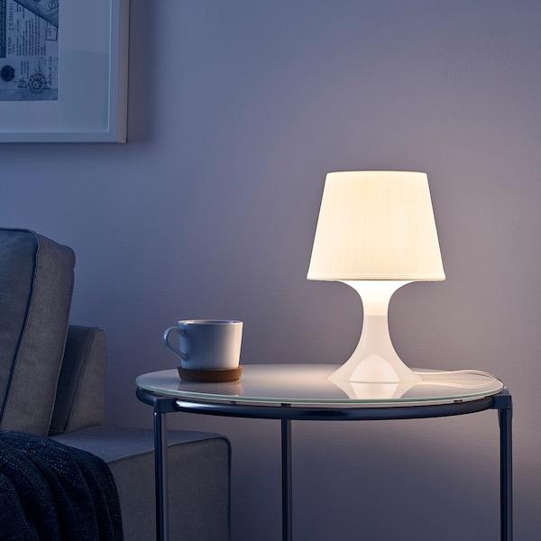 LAMPAN Table lamp, white 29 cm