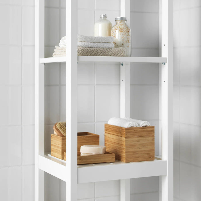 DRAGAN 4-piece bathroom set, bamboo