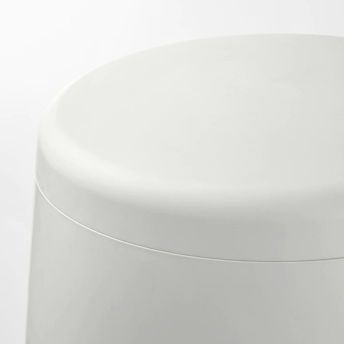 SNAPP Pedal bin, white 12 l