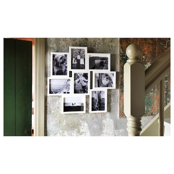 VAXBO Collage frame for 8 photos, white 13x18 cm