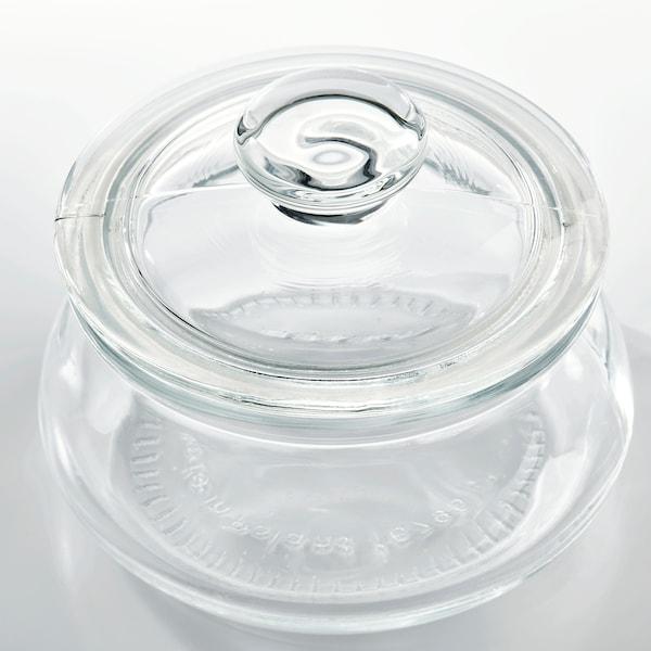 VARDAGEN Jar with lid, clear glass 0.3 l