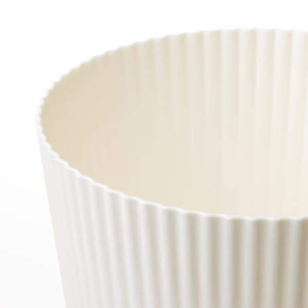 NEJKON Plant pot, white 12 cm