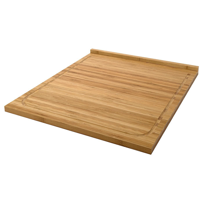 LAMPLIG Chopping board, bamboo 46x53 cm