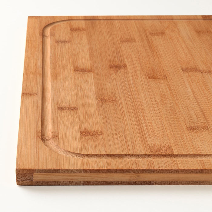 LAMPLIG Chopping board, bamboo 46x53 cm