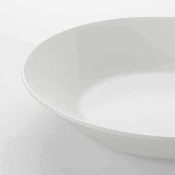 OFTAST Deep plate, white 20 cm