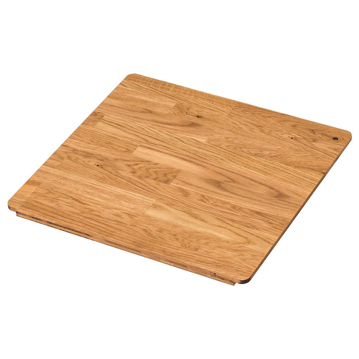 NORRSJON chopping board, oak, 44x42 cm